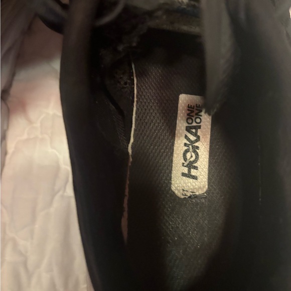 Hoka Clifton running shoes women’s size 9 black comfortable - Picture 7 of 8